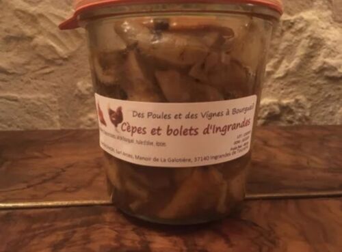 100% cèpes et bolet de Bourgueil