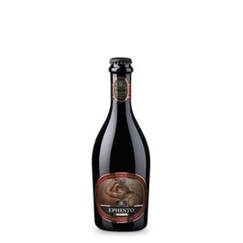 Birra artigianale - EPHESTO - BELGIAN DUBBEL con nocciole dell'Etna - 37,5 cl