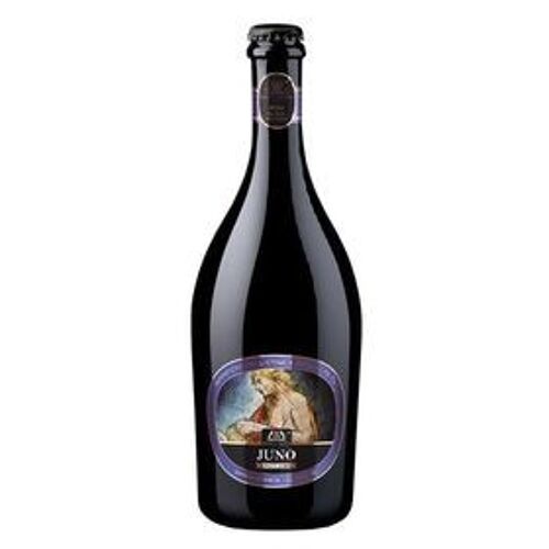 Birra artigianale JUNO - BLANCHE con grano antico "Perciasacchi" e scorze d'arancia di Sicilia - 75 cl