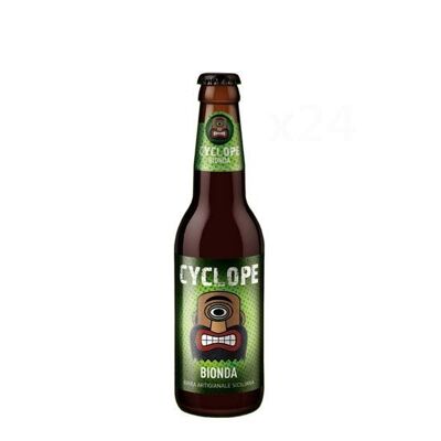 Cerveza artesana CYCLOPE BIONDA - AMERICAN PALE ALE - 33 cl