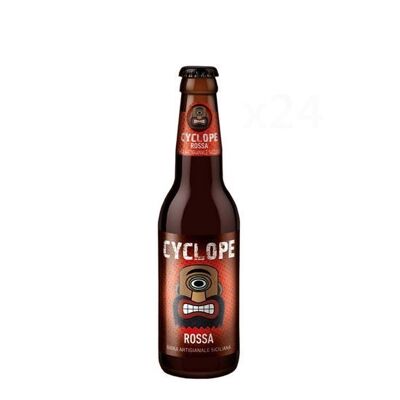 Bière artisanale rouge CYCLOPE - BELGIAN DUBBEL - 50 cl