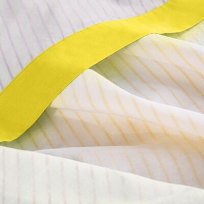 Manta de algodón, Breezyblanket Double Soft Summer Stripes Dohad Double (Mango)