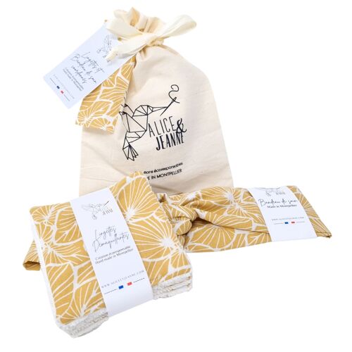 Pochon cadeau Paloma Lingettes + Bandeau