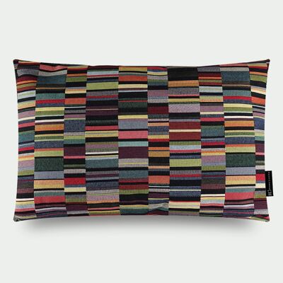 Zierkissen Dunkle kurze Streifen 019 60x40 cm