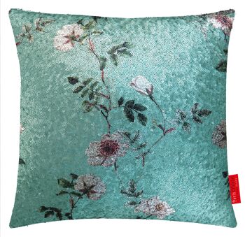 Coussin déco Séquence fleurs 415 40x40 cm 1