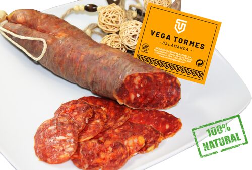 Chorizo Extra 100% NATURAL Sin Aditivos ARTESANO, 400 Gramos