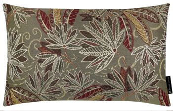 Coussin décoratif Plantes paule C01 420 60x40 cm. 1