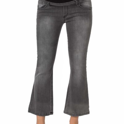 Flared maternity jeans
