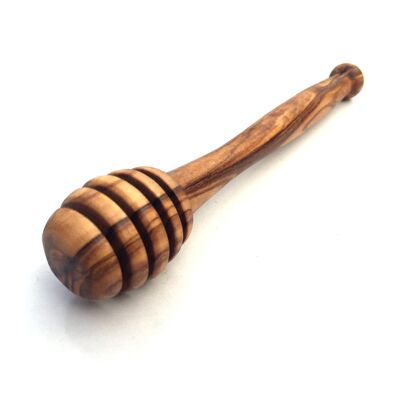 Cucchiaio miele Estrattore miele lunghezza 14,5 cm in legno d'ulivo