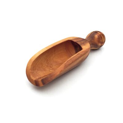 Salt shovel 8 cm made of olive wood