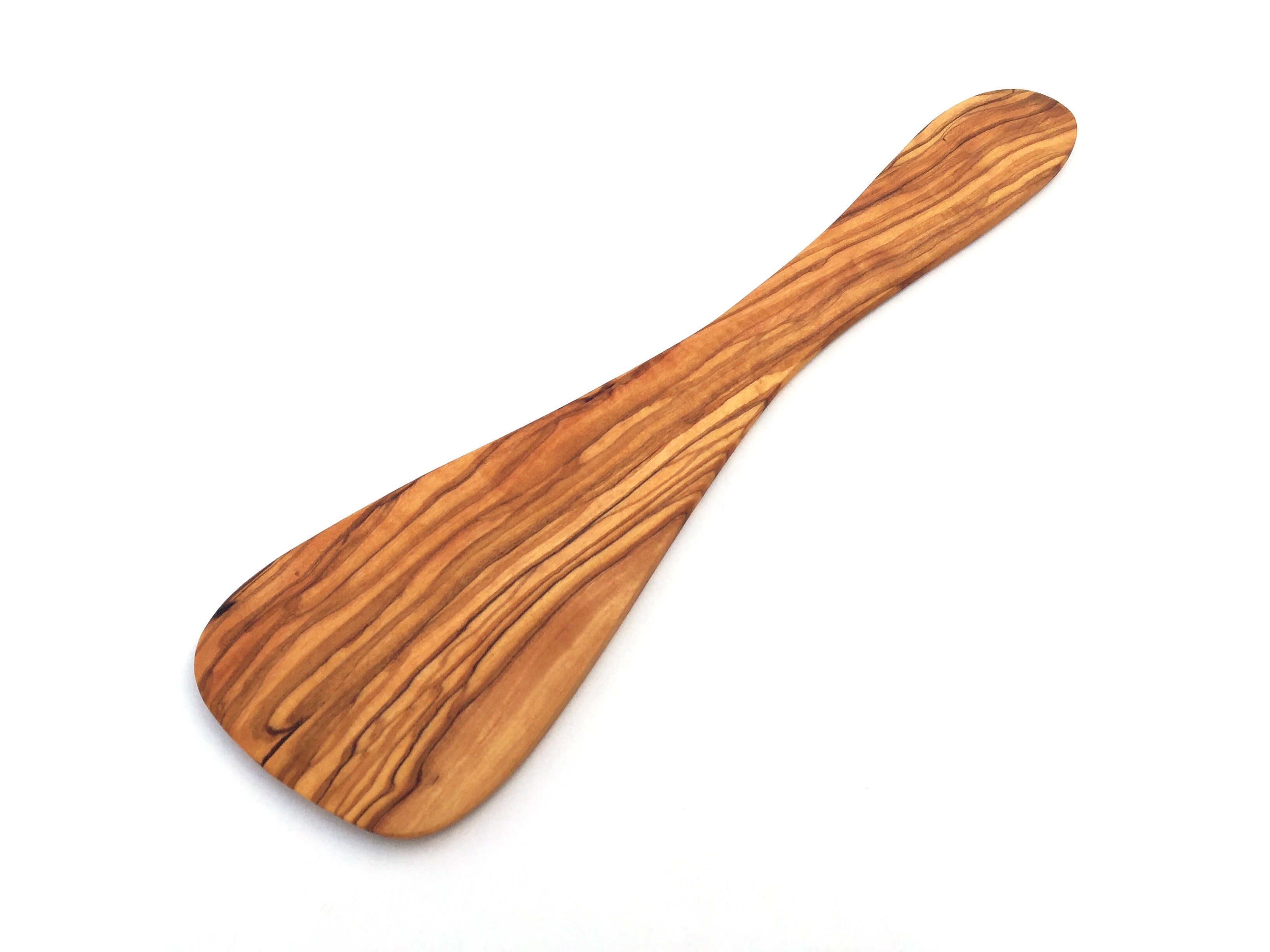 Spatola Piatto Luce Extra Larga L. 30 cm Legno di Olivo