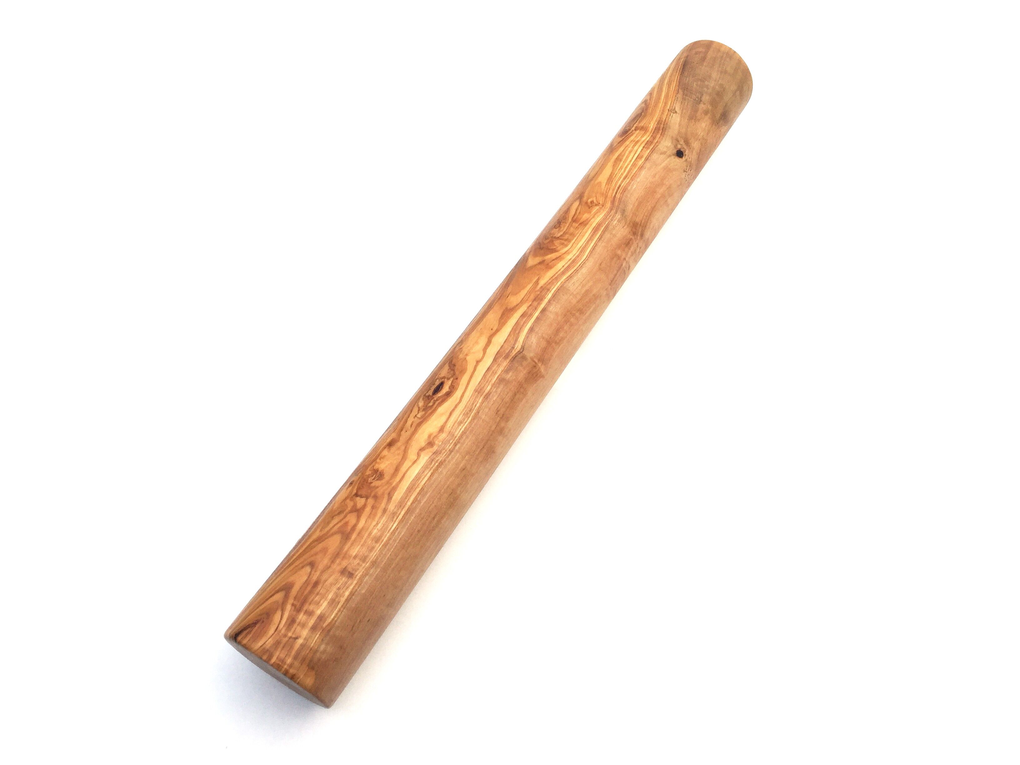 Solid rolling pin L 40 cm Ø 5 cm Olive wood rolling pin