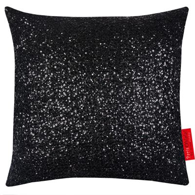 Coussin décoratif Sparkling Black 429 50x50 cm