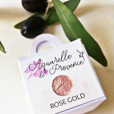 ROSE GOLD - irisierende extrafeine Aquarellfarbe Gold