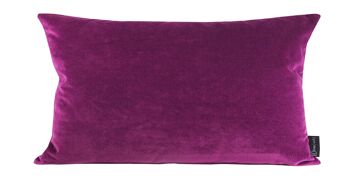 Coussin déco - coussin violettes 435 50x30 cm 2