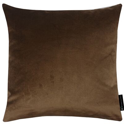 Cuscino decorativo - cuscino velluto cioccolato 439 45x45 cm
