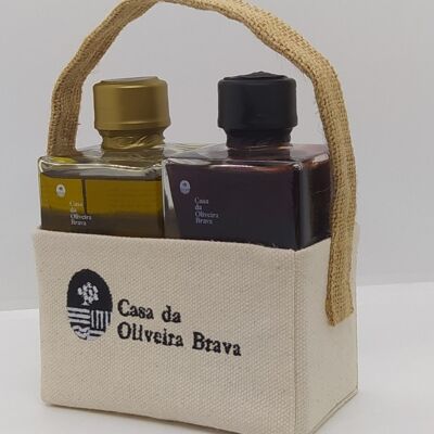 Tuchkännchen: Gereifter Rotweinessig & natives Olivenöl extra