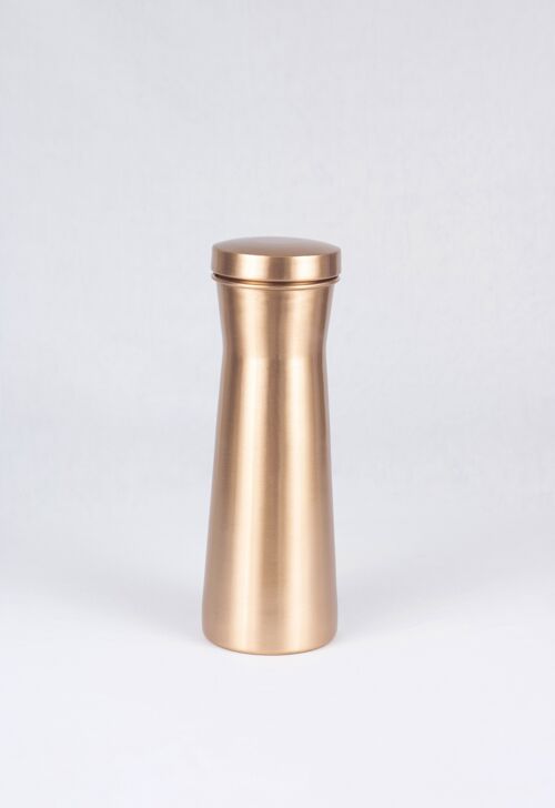 El'Cobre Premium Pure Copper Long Carafe (Bedroom Jug) - 1.25L