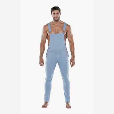 STRETCH OVERALLS SKY BLUE