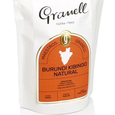 Café de especialidad- Maestros Granell- Burundi Kibingo Natural