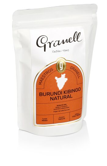 Café de spécialité- Masters Granell- Burundi Kibingo Natural 1