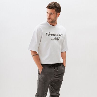 Pantaloni jogger in velluto a coste - grigio scuro