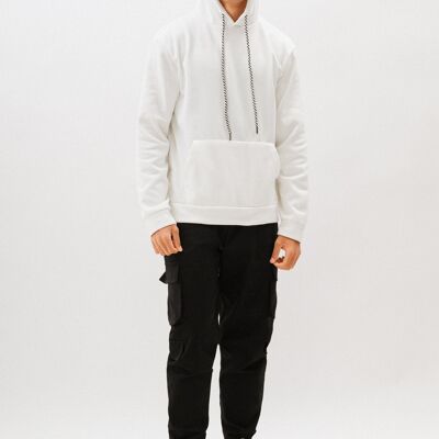 Plain Hoodie - White