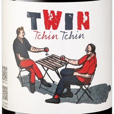 TWIN TchinTchin 2022 - Red French wine - 75cl