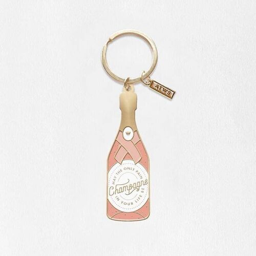 Champagne   keychain