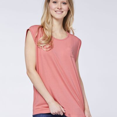 Damen Top - Dezent bedrucktes Top - Lantara