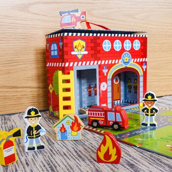 Boîte de caserne de pompiers 2