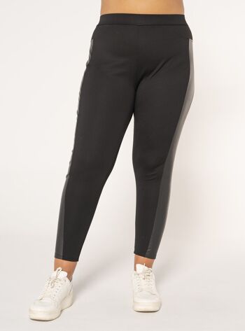 Legging en maille milano avec fausse fourrure 7