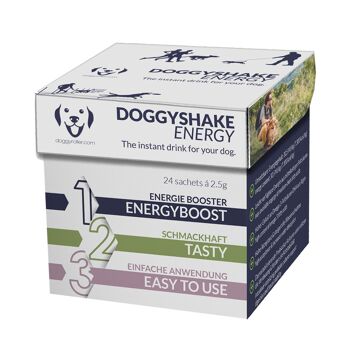 Doggyshake Energy Pack de 24 - Poudre/boisson instantanée pour chien 4