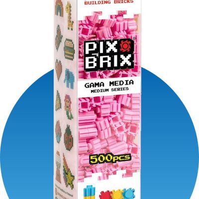 Pix Brix 500 Stück - Mittelrosa
