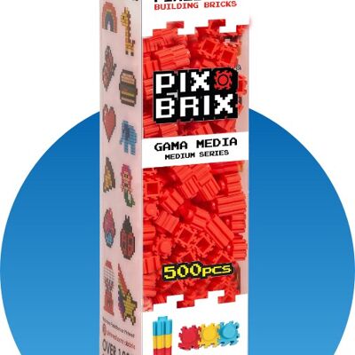 Pix Brix 500 Stück - Mittelrot