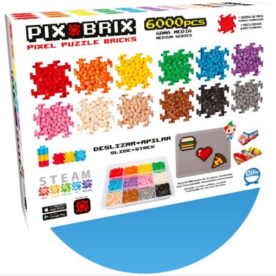 Pix Brix 6000 pcs - gama media