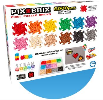 Pix Brix 6000 pièces - milieu de gamme 1