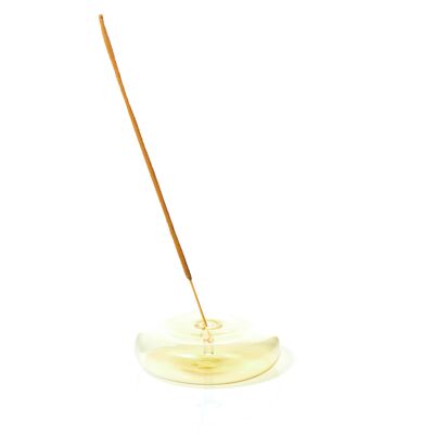 Dimple Incense Stick Holder - Yellow