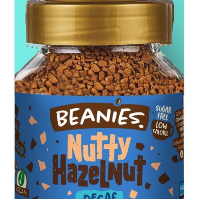 Beanies Decaf Nutty Hazelnut Flavoured Coffee