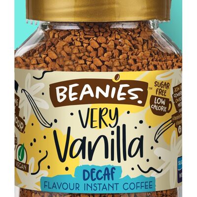 Beanies Decaf 50g - Very Vanilla Flavoured Coffee