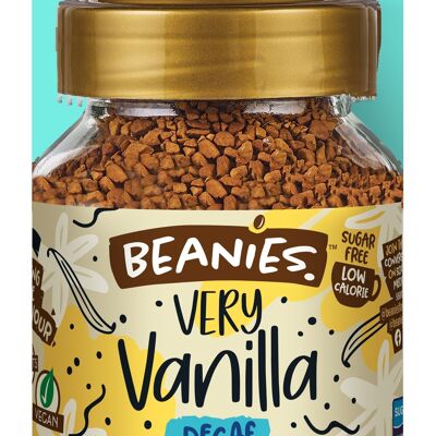 Beanies Café descafeinado con sabor a vainilla