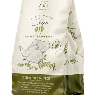 Organic crisps with Provence herbs - 40g
