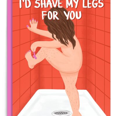 afeite mi tarjeta del amor de las piernas de <br> Agrega Estilo A Su Móvil! Tarjeta de aniversario | día de San Valentín