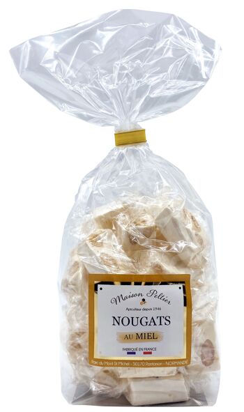 Maison Peltier Nougat au miel 200g (papillote)