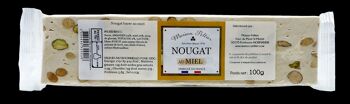 Nougat au miel  100g (barre)