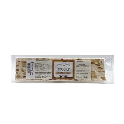 Maison Peltier Karamell-Nougat 100g (Riegel)