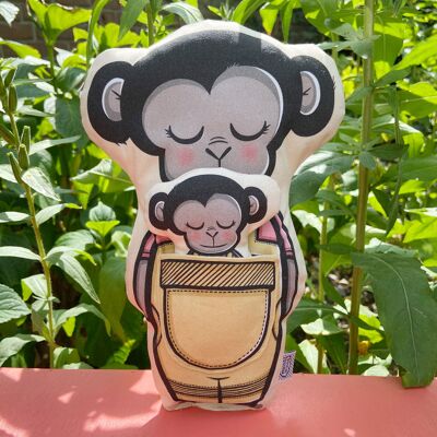 Eco-friendly Monkey Plushie