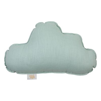 “Mint” Linen Cloud Pillow