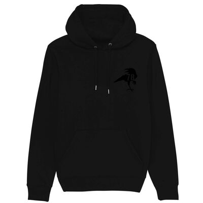 RK CORVUS 78 Blk auf Blk Hoodie Limited Edition