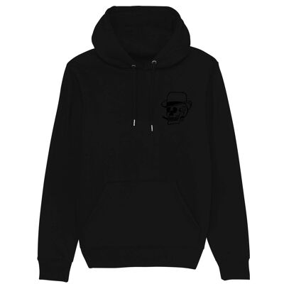 RK LOGO Blk on Blk Sudadera con capucha Edición limitada